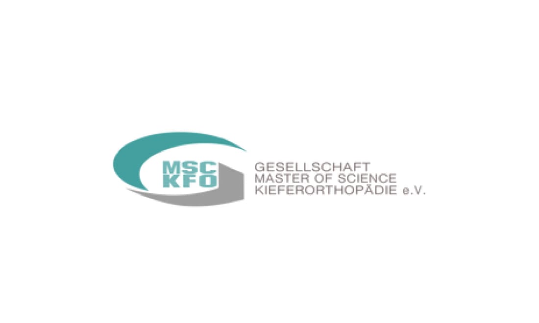 Das Logo der Gesellschaft Master of Science Kieferorthopädie e.V.